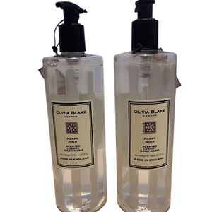 Olivia Blake Poppy Noir Luxury Hand Wash 2 Pack | 16.9 oz Each | Made in England